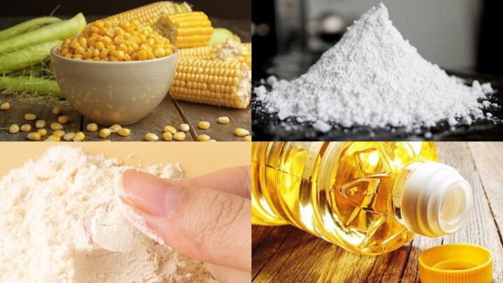 Nguyên liệu chuẩn bị làm bánh bắp chiên giòn