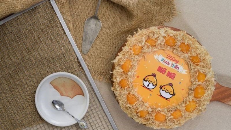 Nguyên liệu làm bánh bông lan trứng muối tự làm tại nhà, cho phép điều chỉnh lượng calo bánh bông lan trứng muối