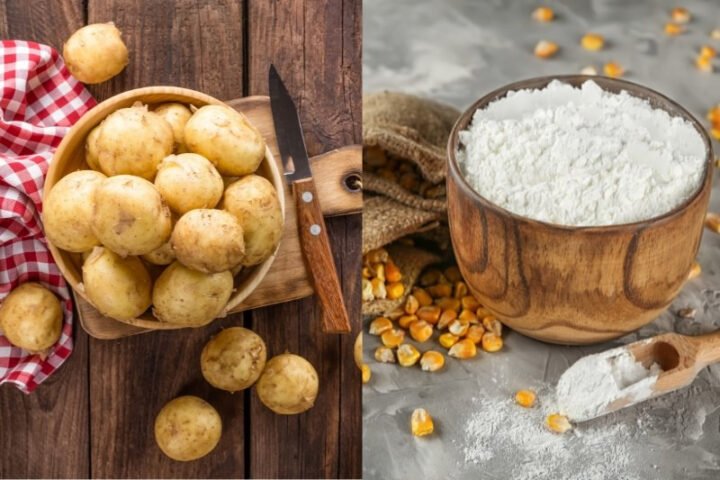 Nguyên liệu làm bánh khoai tây nướng