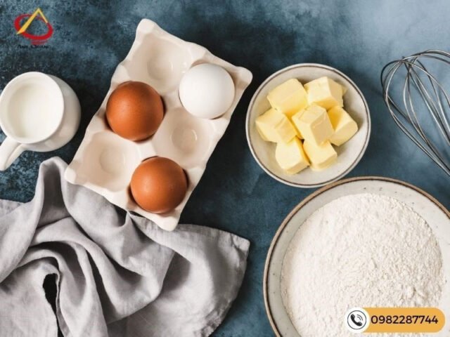 Nguyên liệu làm bánh mì bằng nồi cơm điện