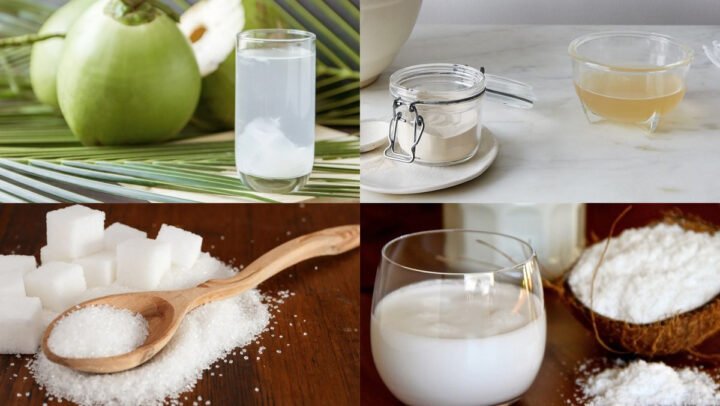 Nguyên liệu làm rau câu nước cốt dừa tươi ngon