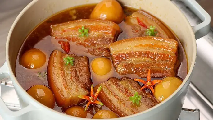 nguyên liệu làm thịt kho tàu