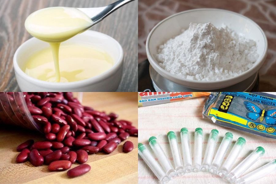 Nguyên liệu nấu chè đậu đỏ bột năng ngon hấp dẫn