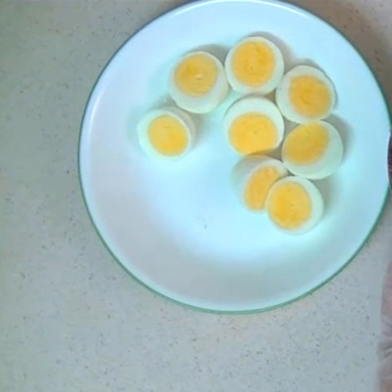 Nguyên liệu nhân bánh bao đã sơ chế