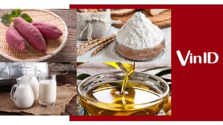 Nguyên liệu tươi ngon cho cách pha bột chiên khoai lang giòn rụm tại nhà