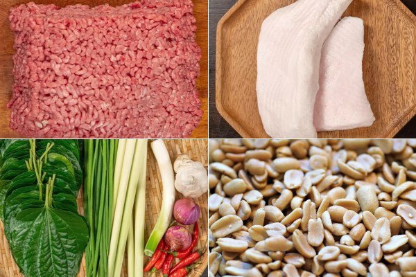 Nguyên liệu tươi ngon cho cách ướp thịt bò nướng lá lốt tại nhà