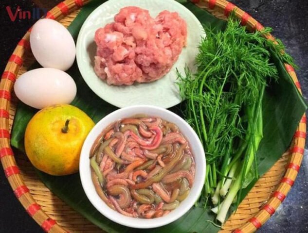 Nguyên liệu tươi ngon cho món cách nấu rươi với trứng hấp dẫn