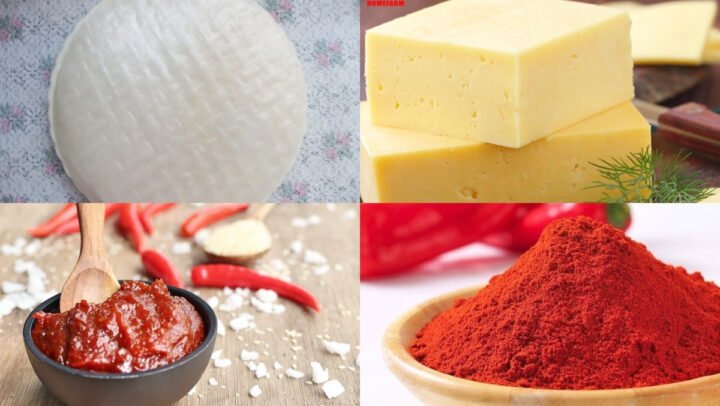 Nguyên liệu tươi ngon để làm tokbokki phô mai bằng bánh tráng tại Saigonese Baguette