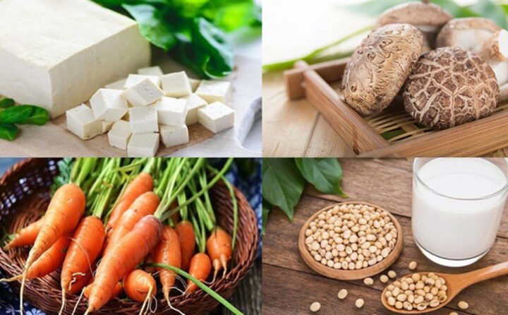 Nguyên liệu tươi ngon để nấu bún riêu chay tại nhà