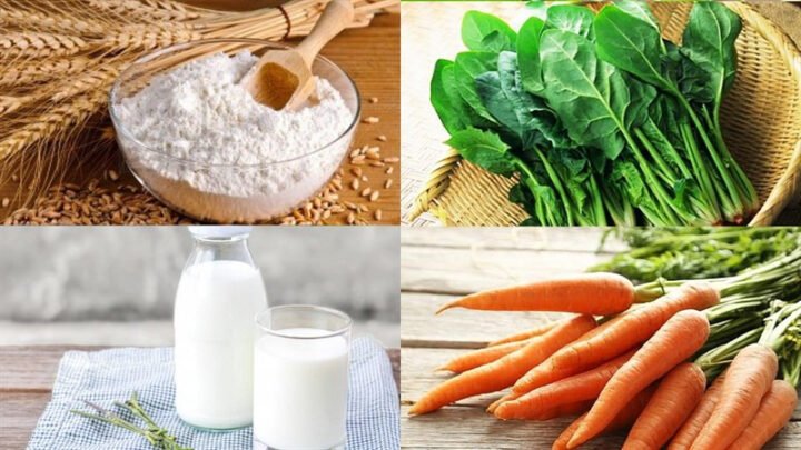 Nguyên liệu tươi ngon làm vỏ bánh tortilla tại nhà