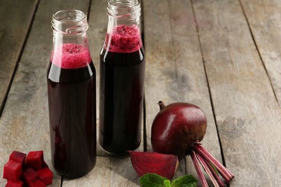 Nguyên liệu và thành phẩm nước củ dền tại nhà, hướng dẫn cách nấu nước củ dền uống