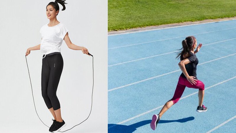 Nhóm người năng động cùng nhau tập luyện ngoài trời, khuyến khích vận động để tiêu hao năng lượng.