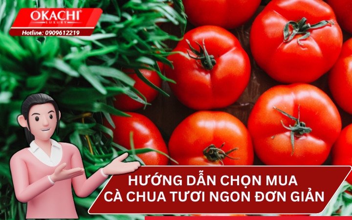 Những quả cà chua bi tươi xanh và chín đỏ, hướng dẫn cách chọn cà chua bi chất lượng để đảm bảo dinh dưỡng và calo tốt nhất.