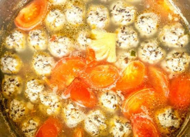 Nồi bún mọc dọc mùng chuẩn vị Hà Nội