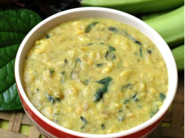 Nồi chuối đánh nhuyễn thơm ngon