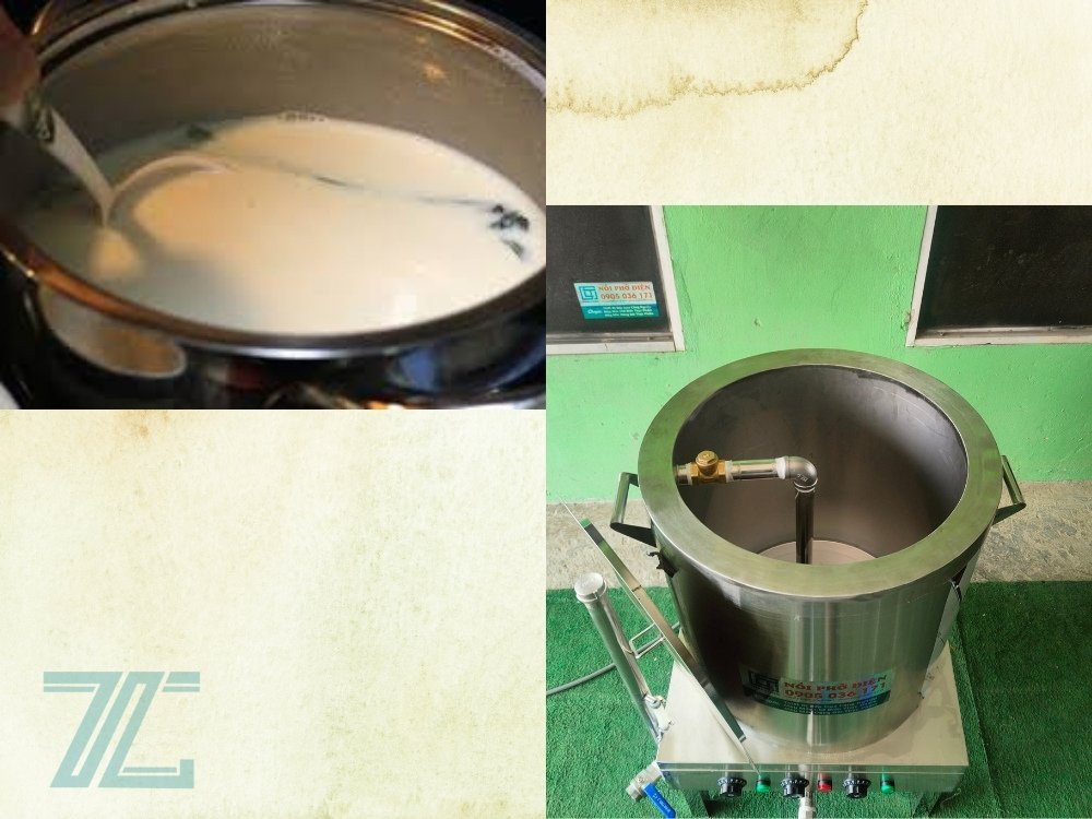 Nồi nấu sữa đậu nành chuyên dụng giúp giữ hương vị và chất lượng sản phẩm