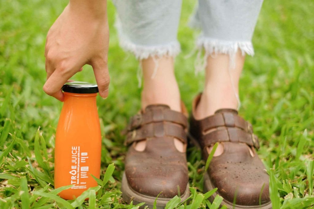 Nước cam tươi mát hỗ trợ giảm cân