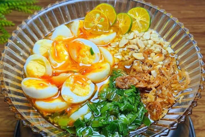 Nước chấm bánh tráng muối tôm thơm ngon đậm đà làm tại nhà