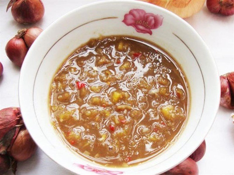 nước chấm lẩu đuôi bò mắm nêm