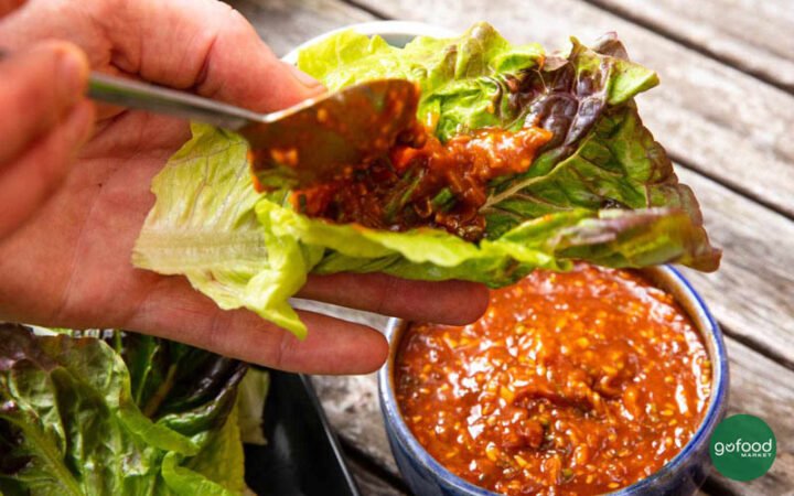 Nước chấm thịt nướng bằng tương ớt