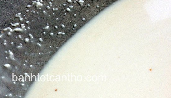 Nước cốt dừa tươi ngon cho cách xào nếp gói bánh tét