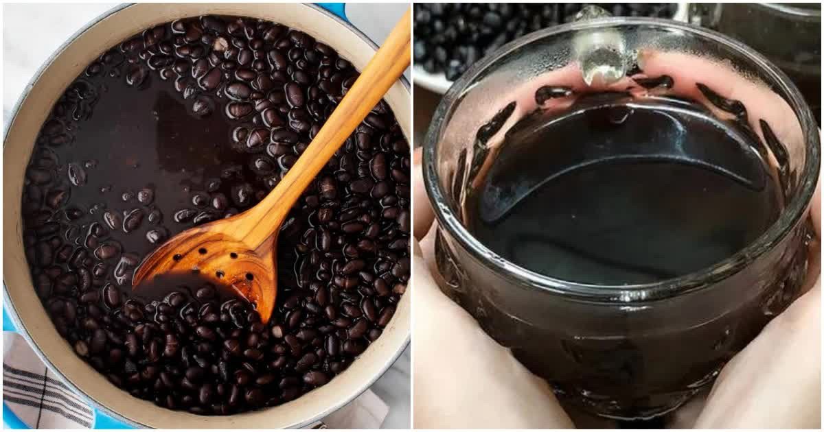 Nước đậu đen gạo lứt rang hỗ trợ giảm cân