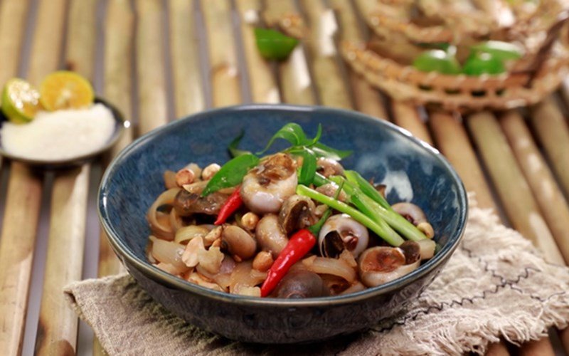 Ốc mỡ xào me đậm đà, bí quyết xào ốc ngon chuẩn vị đường phố