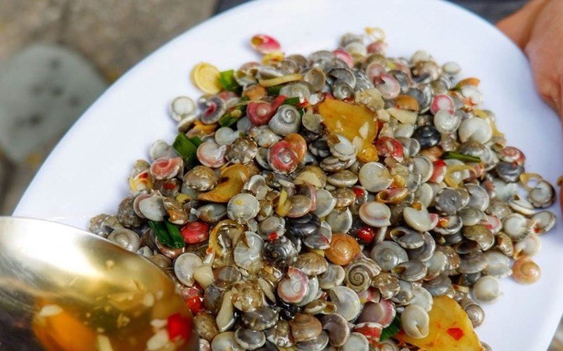 Ốc ruốc xào sả ớt với màu sắc bắt mắt, công thức xào ốc ngon tại nhà