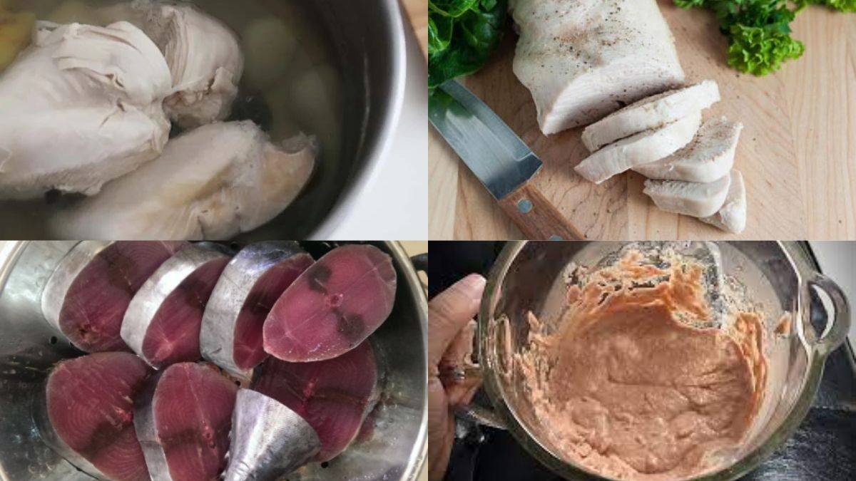 Pate gà mix cá ngừ cho mèo thơm ngon