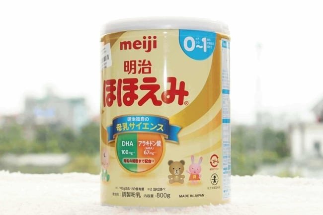 Phân loại sữa bột Meiji nhập khẩu và nội địa theo tiêu chuẩn chất lượng