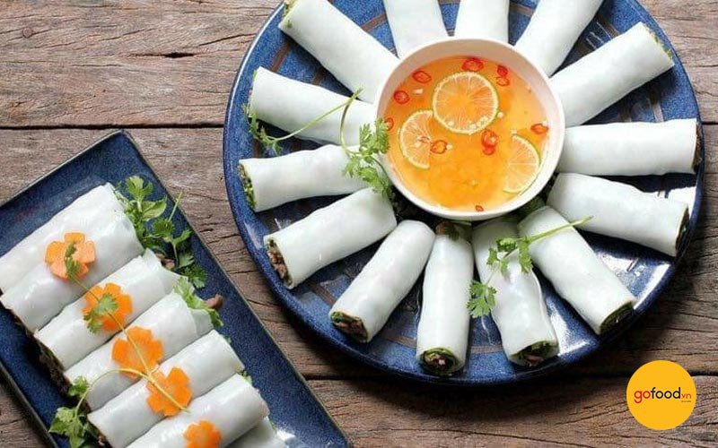 Phở cuốn thịt bò chuẩn vị Ngũ Xã