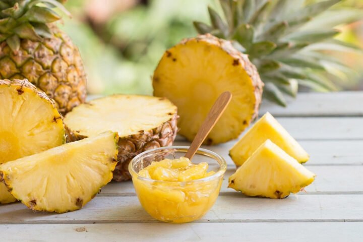 Quả dứa tươi nguyên chất giàu vitamin C hỗ trợ giảm cân