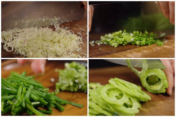 Quy trình sơ chế các loại rau củ chuẩn bị cho món lẩu cù lao miền Tây