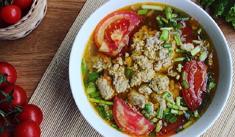 Riêu cua lẩu thích hợp cho mùa đông