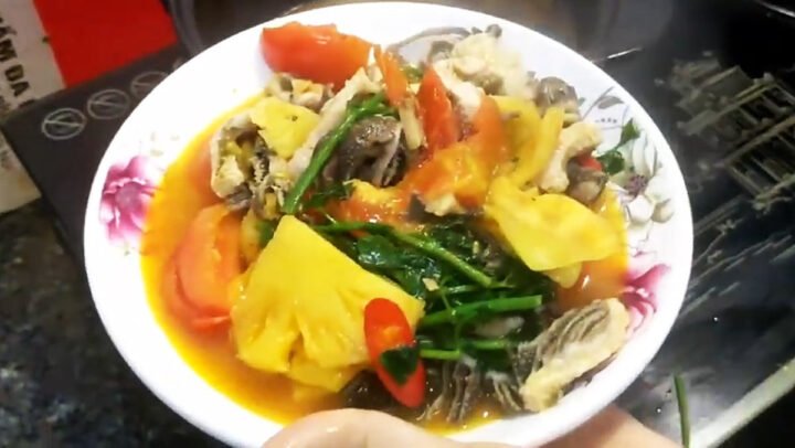 Sách bò tươi ngon chuẩn bị cho món sách bò xào dứa