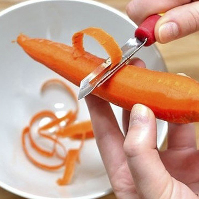 Sơ chế các loại rau củ cho món canh mọc thập cẩm