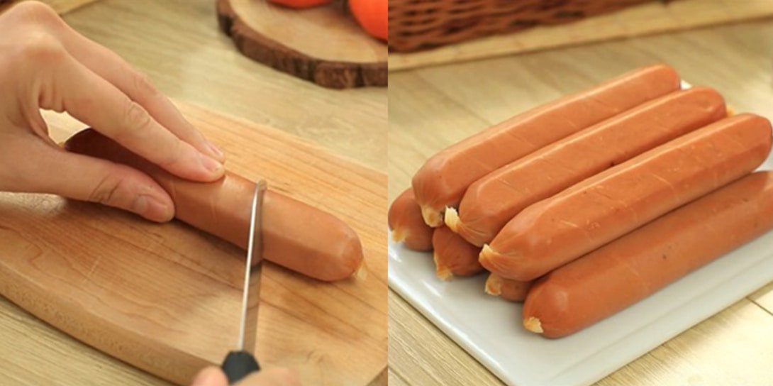 Sơ chế nguyên liệu tươi ngon để làm bánh mì chảo thịt bò