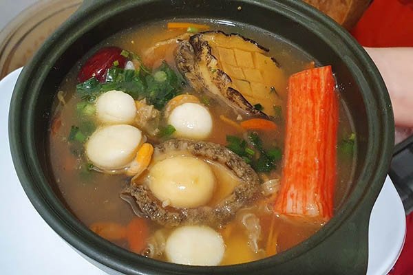 Sò điệp giúp súp thêm ngọt thanh tự nhiên