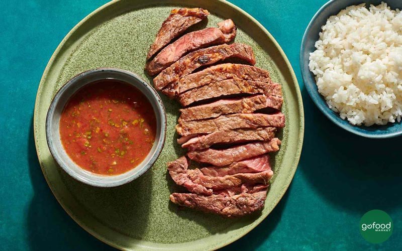 Sốt me chấm thịt nướng kiểu Thái