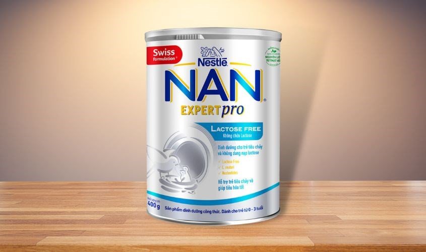 Sữa bột NAN Expert Pro Lactose Free 400g (0 - 3 tuổi)