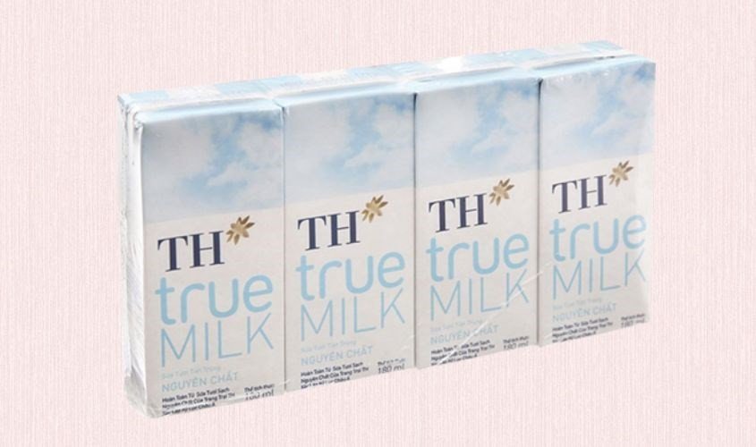 Sữa tươi tiệt trùng TH True Milk nguyên chất giàu dưỡng chất