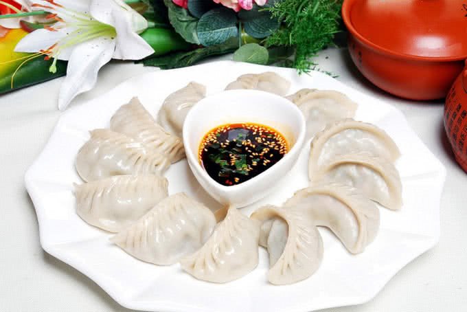 Sủi cảo sau khi hấp