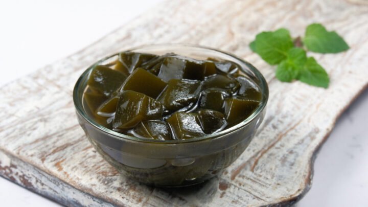 Thạch sương sâm nguyên chất có lượng calo thấp phù hợp ăn kiêng