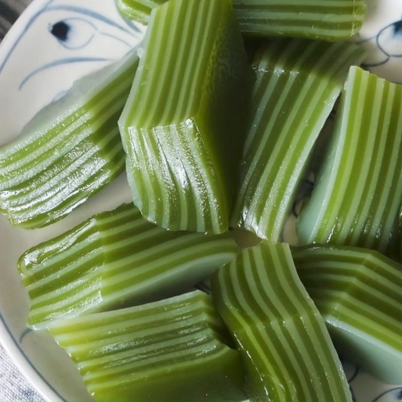 Thành phẩm bánh da lợn truyền thống dẻo dai đẹp mắt