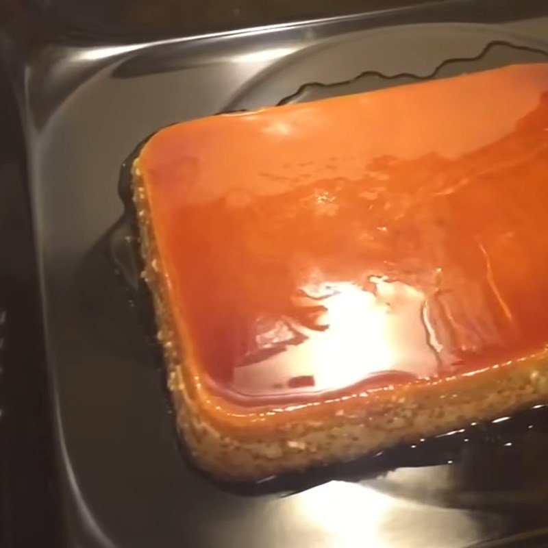 Thành phẩm bánh flan béo ngậy từ công thức 5 quả trứng sau khi nướng