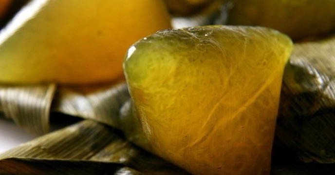 Thành phẩm bánh gio mật mía thơm ngon tại nhà