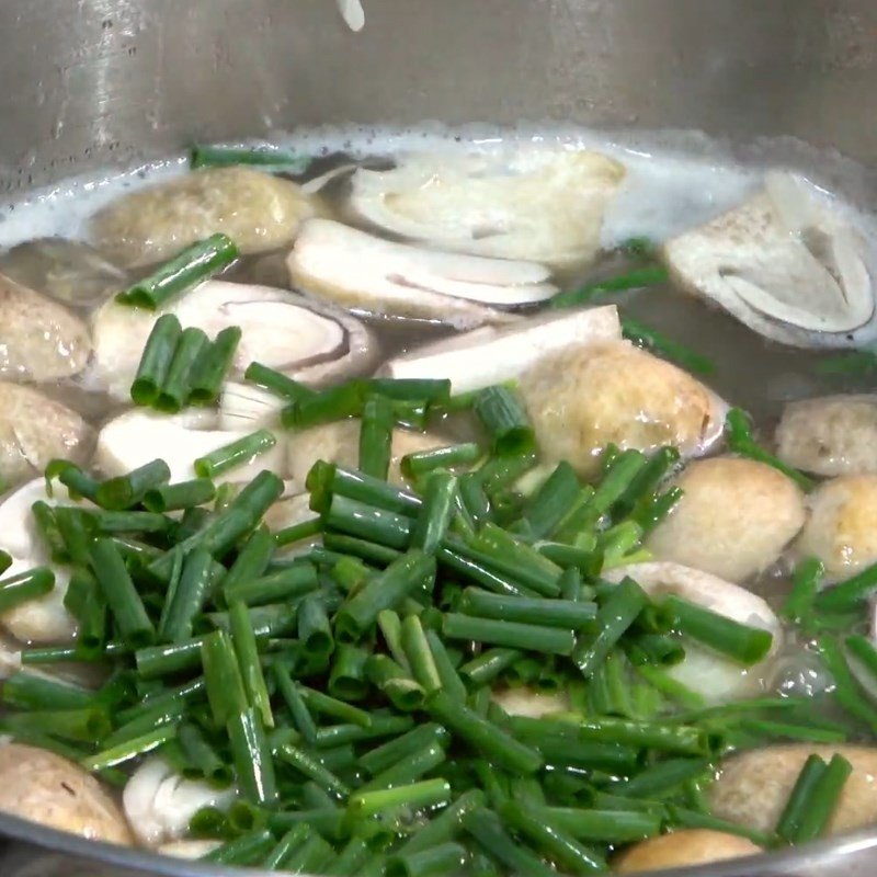 Thành phẩm cháo lươn đậu xanh thơm ngon