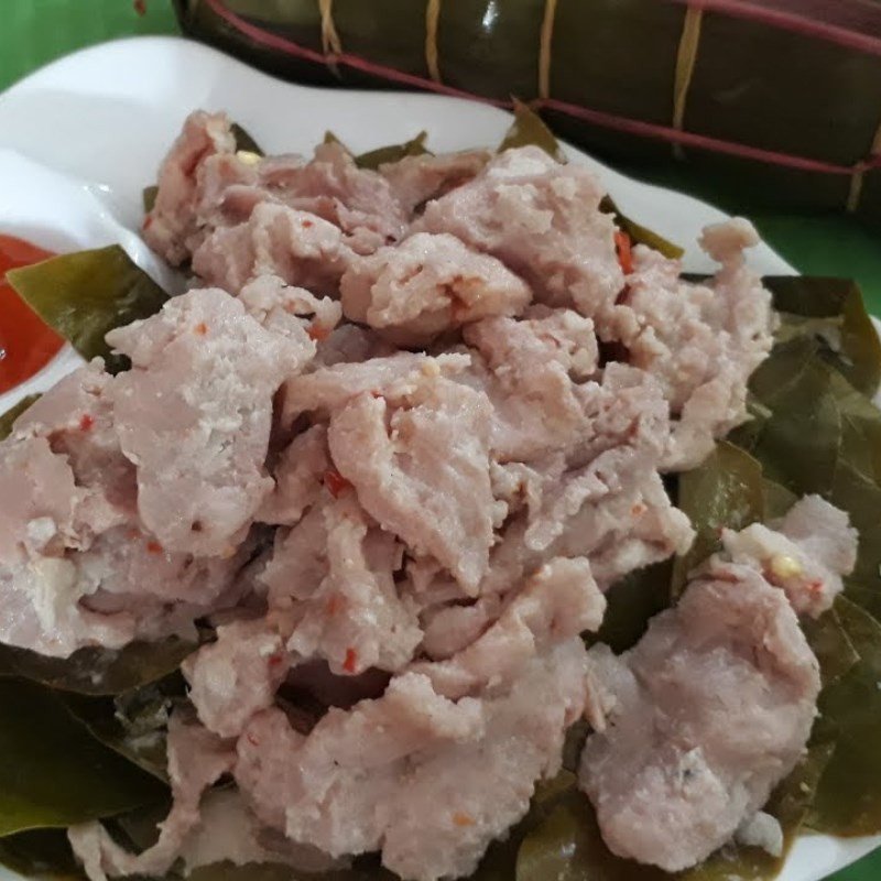 Thành phẩm nem thịt nạc thơm ngon