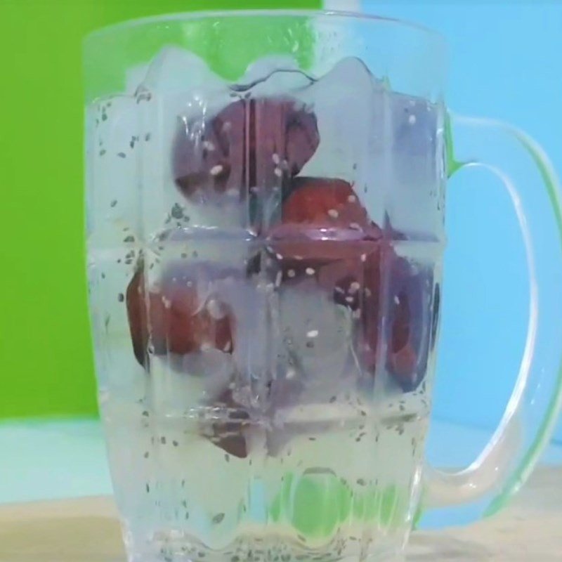 Thành phẩm nha đam hạt chia táo đỏ