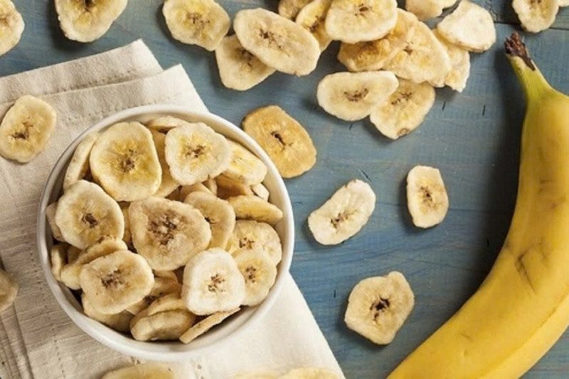 Thành phần dinh dưỡng có trong chuối sấy